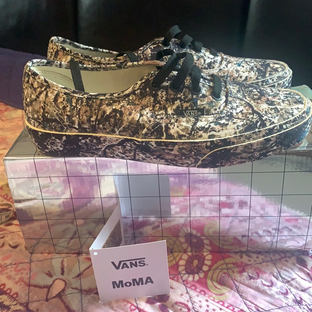 NWT Vans X MoMa Jackson Pollock sneakers